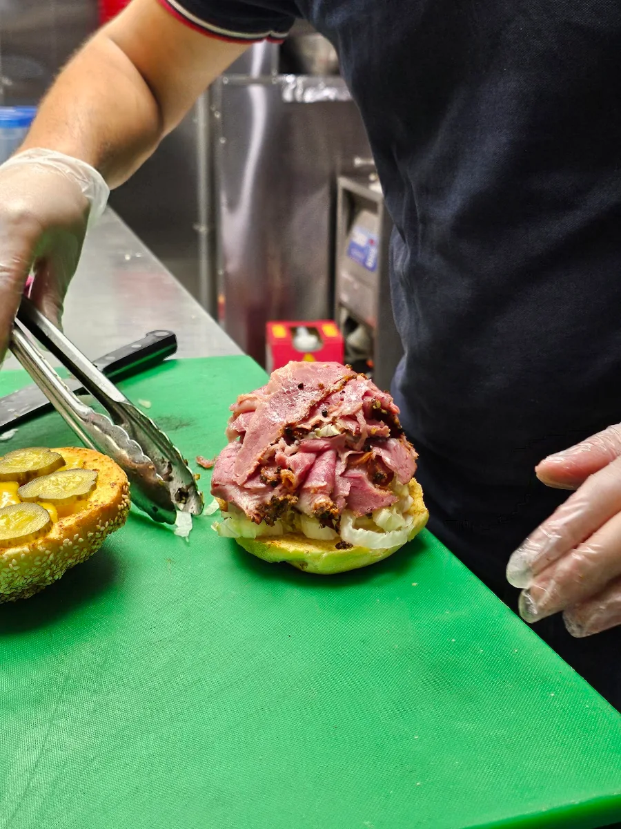 Smoked Meat Burger