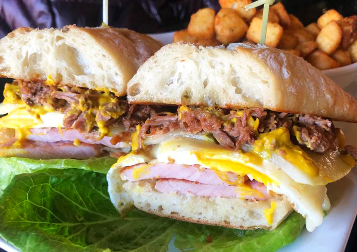 Cuban Breakfast Sandwich