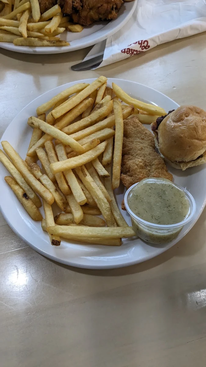 Kids Chicken Tenders and Mini Burger