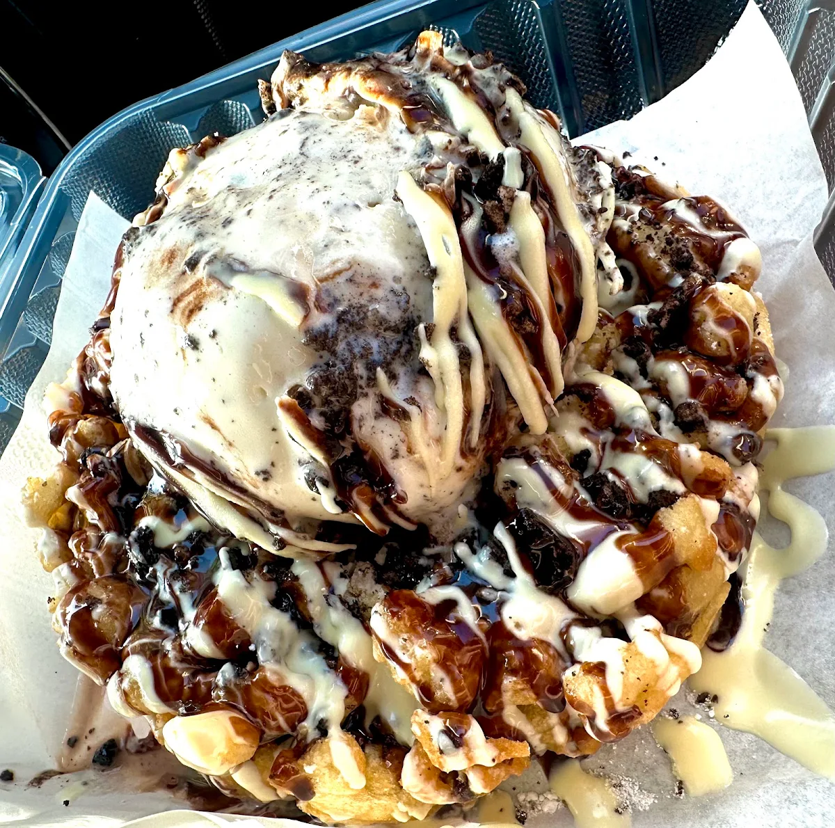 Cookies & Cream Funnel Cake