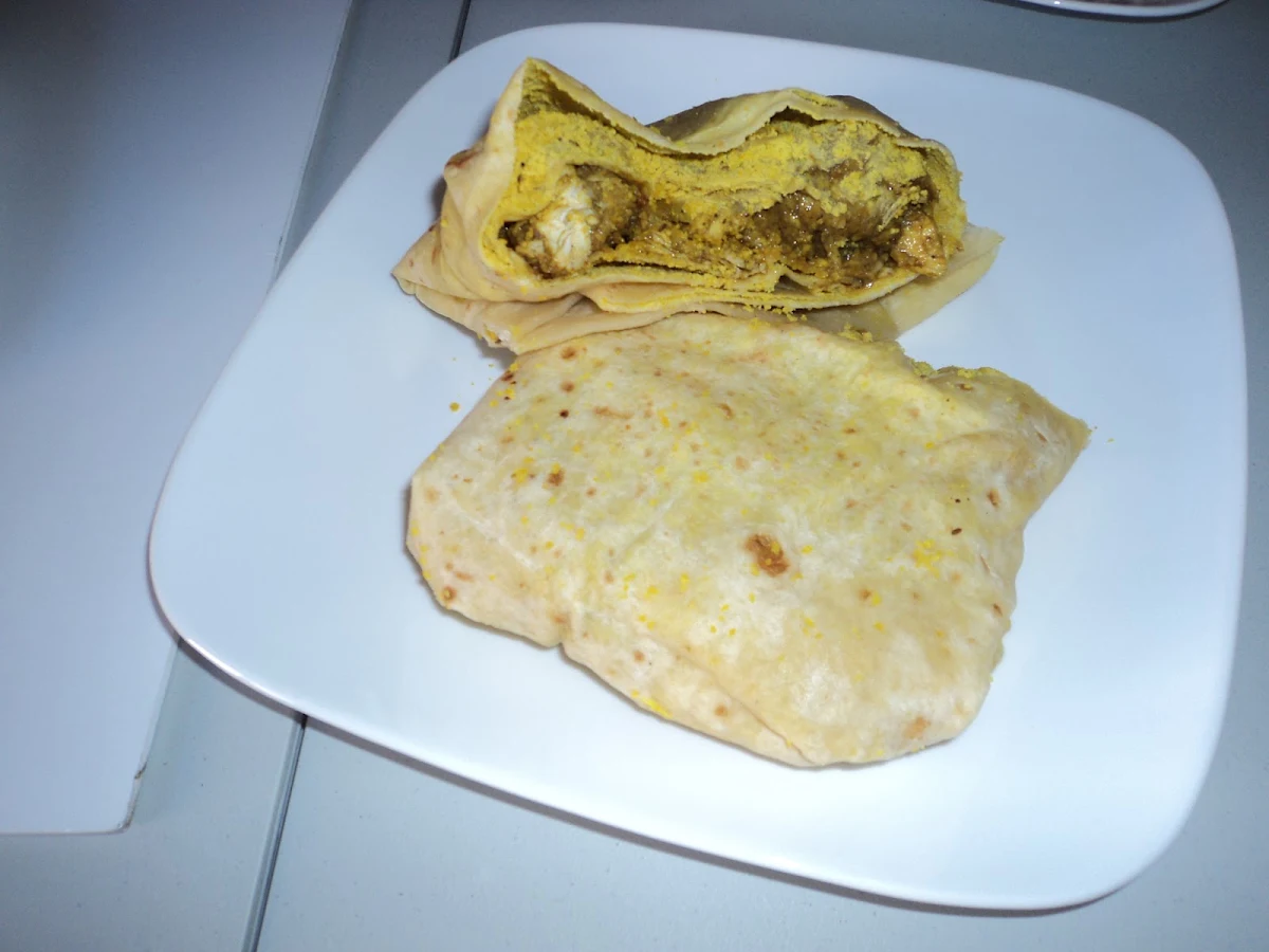 Jerk Chicken Roti