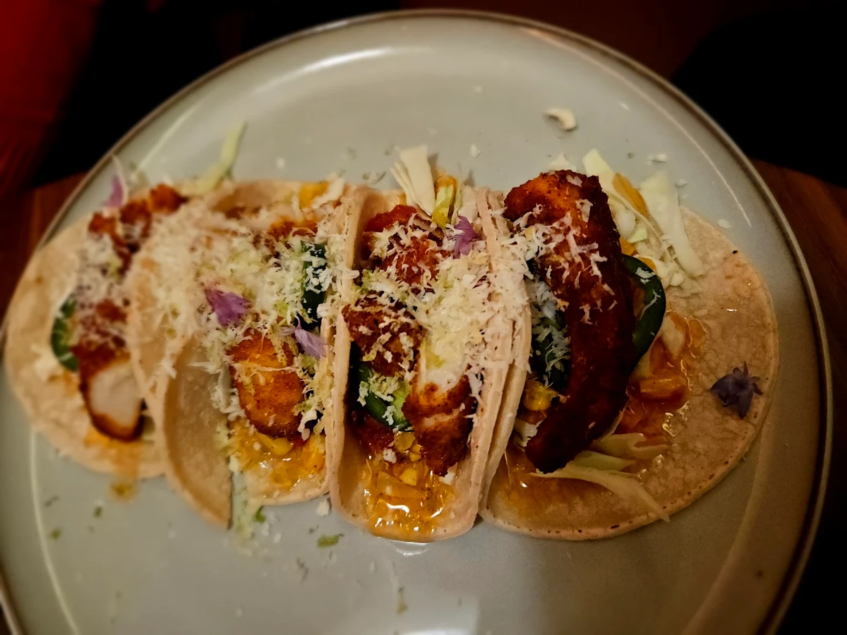 Buffalo Cauliflower Tacos