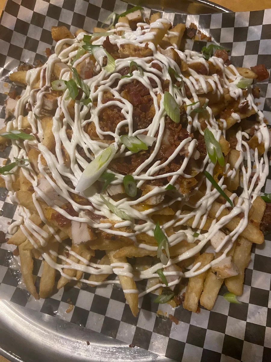 French Fries Baked Potato Style