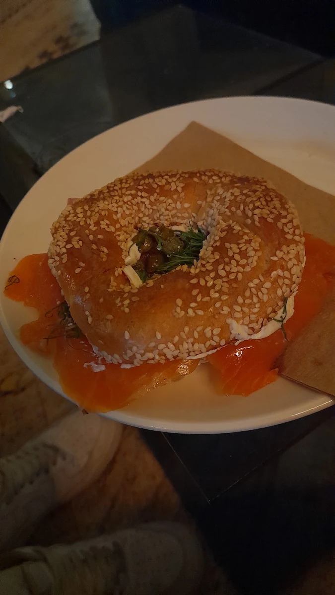 Bagel with Smoked Salmon