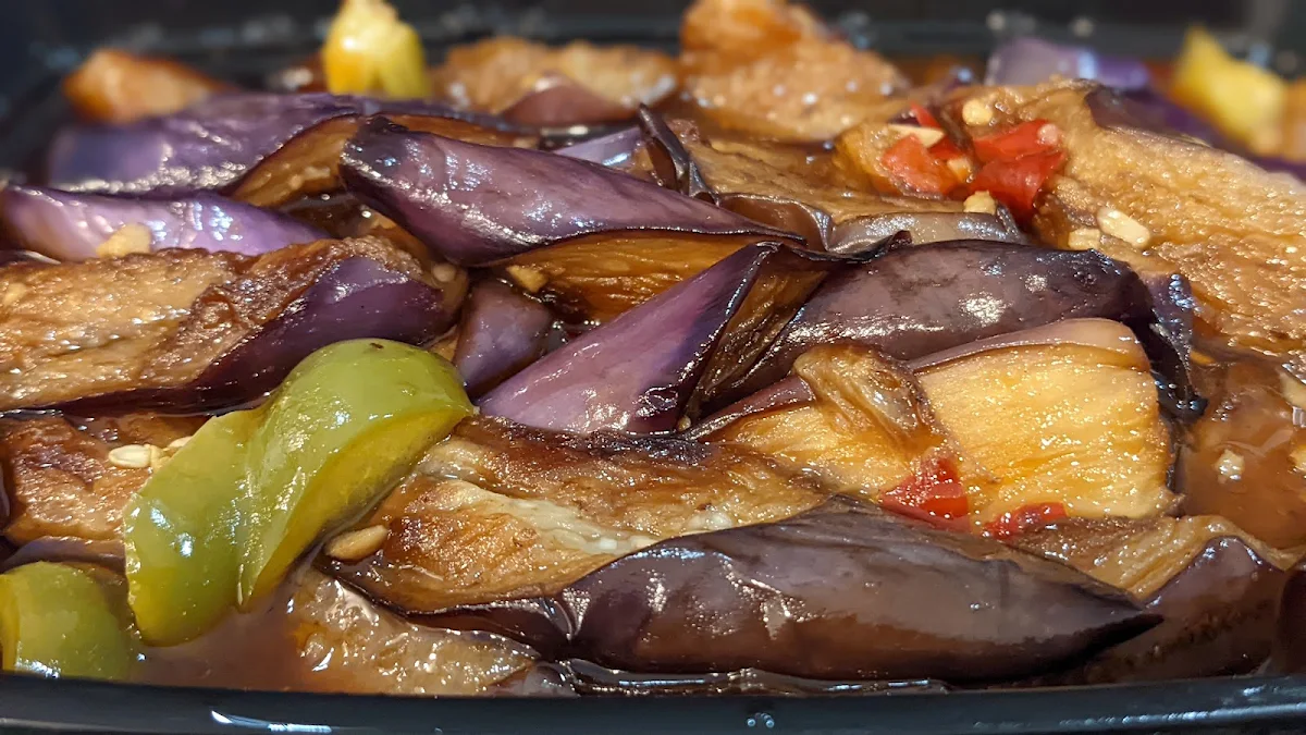 Sweet and Spicy Eggplant