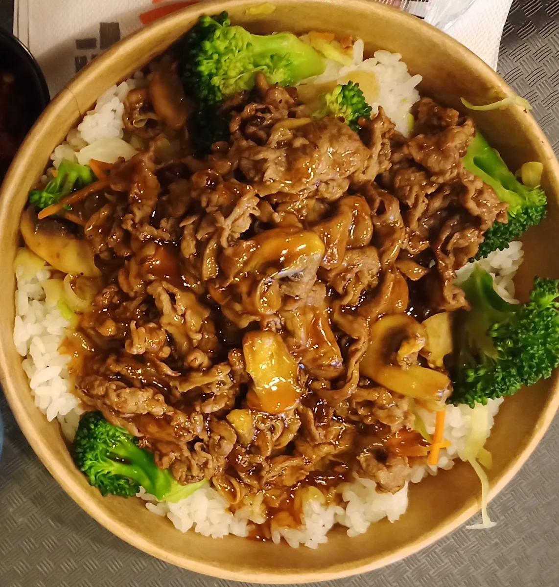 Chicken or Beef Teriyaki