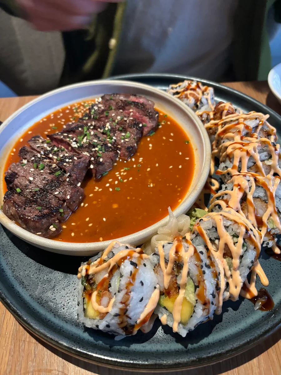 Steak and Sushi