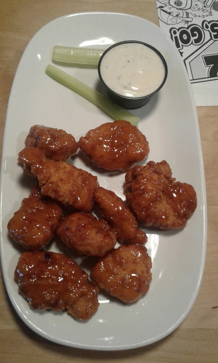 Boneless Honey Garlic Chicken Wings