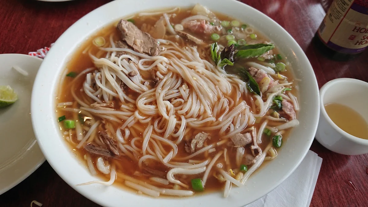 With Rice Noodle Soup