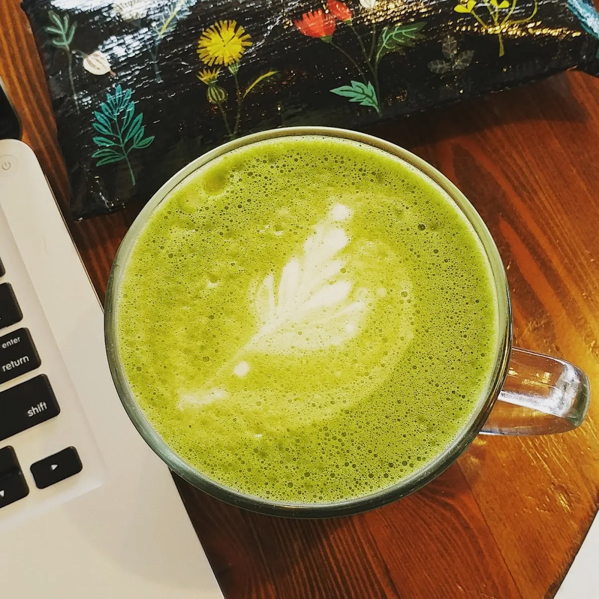 Matcha Latte with Soy Milk