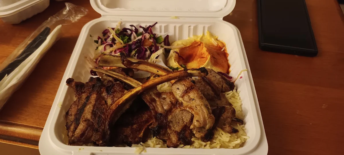 Lamb Rack Chop Plate