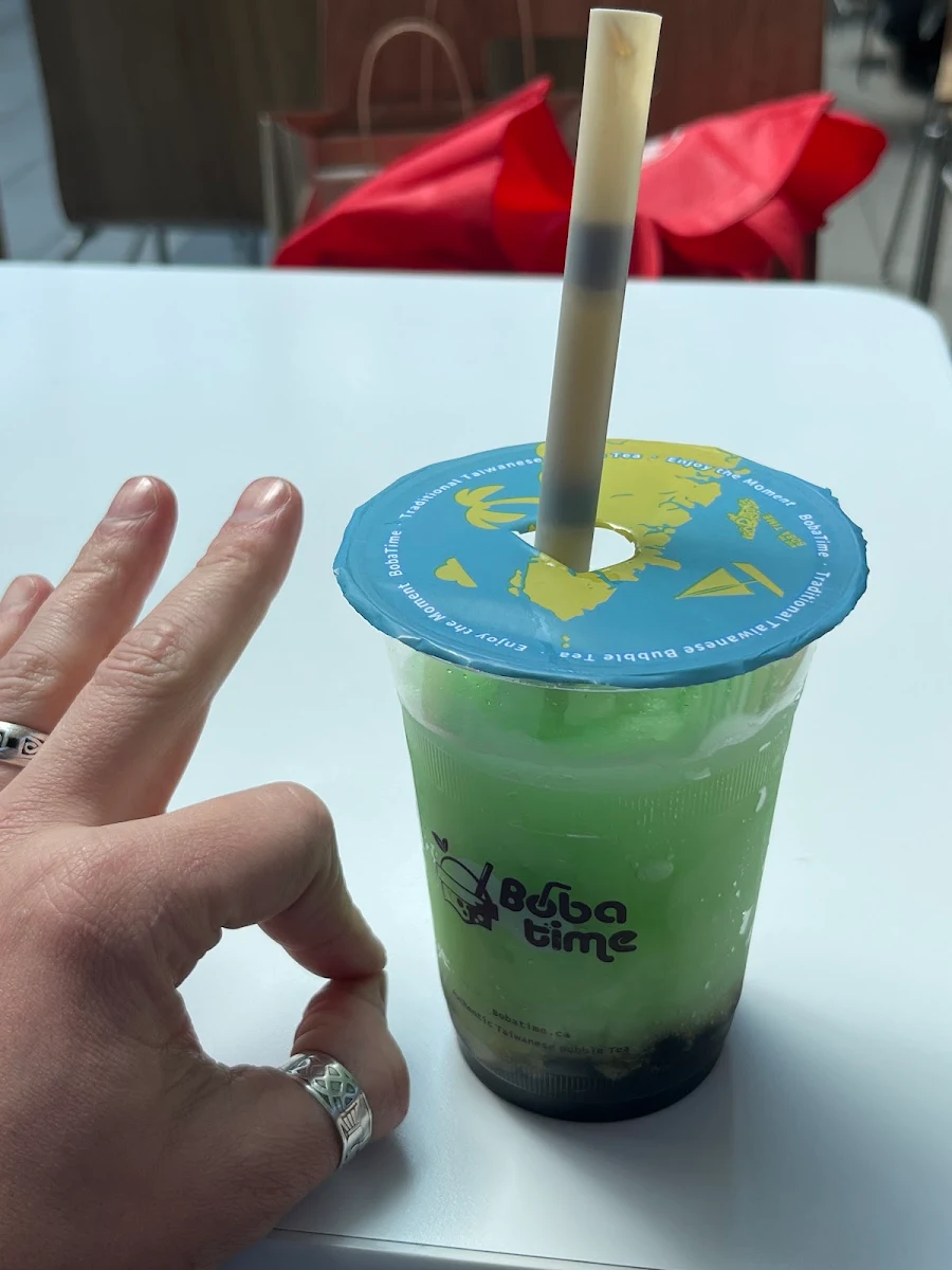 Honeydew Melon Milk Tea