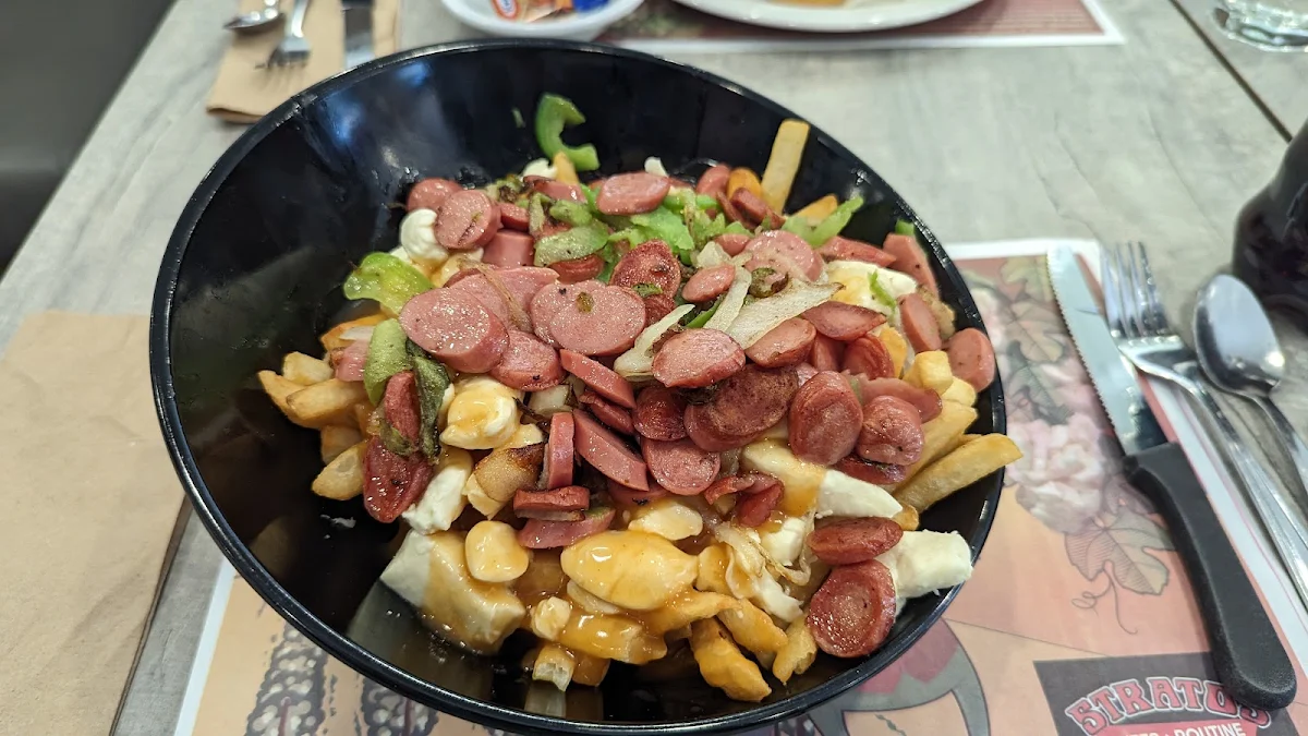 Moyenne Poutine Western Sauce BBQ