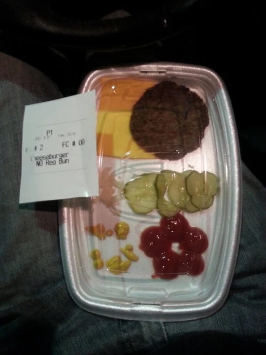 Gluten Free Burger Bento Box