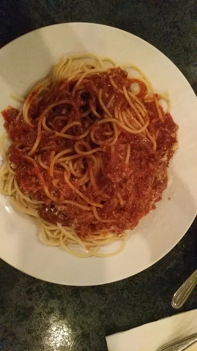 Spaghetti and Meat Sauce