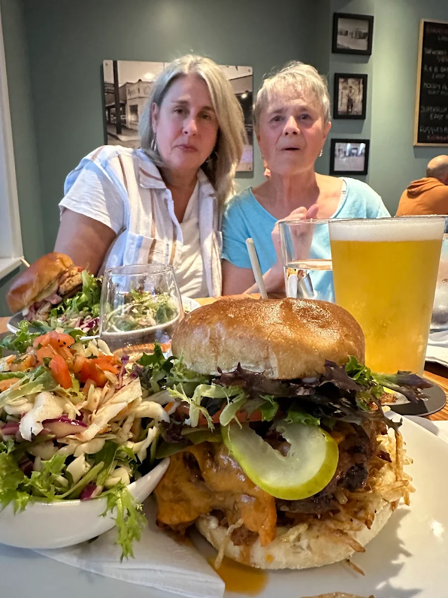 Big Boy Burger and House Salad