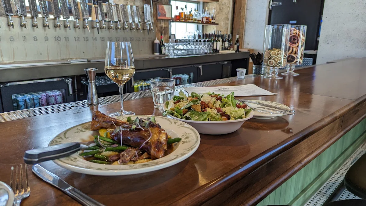 Lamb Shank and Chicken Ceasar