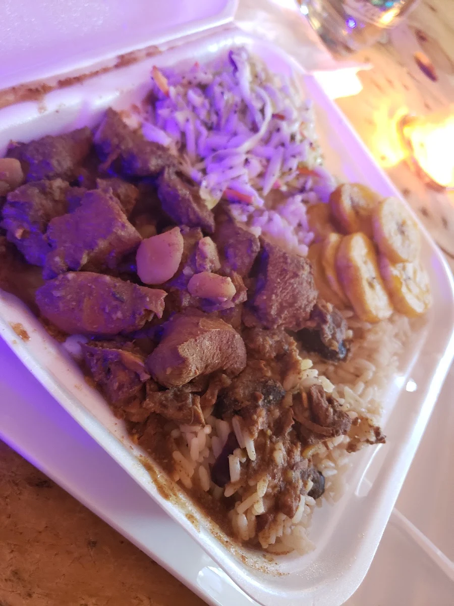 Stew Chicken Combo