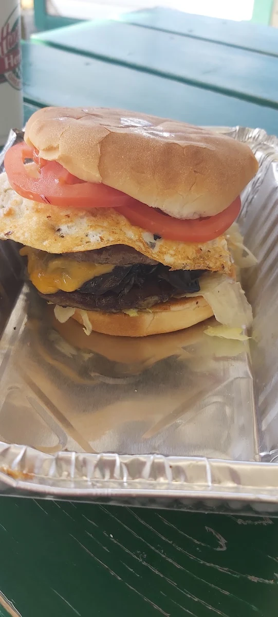 Monster Burger with Egg