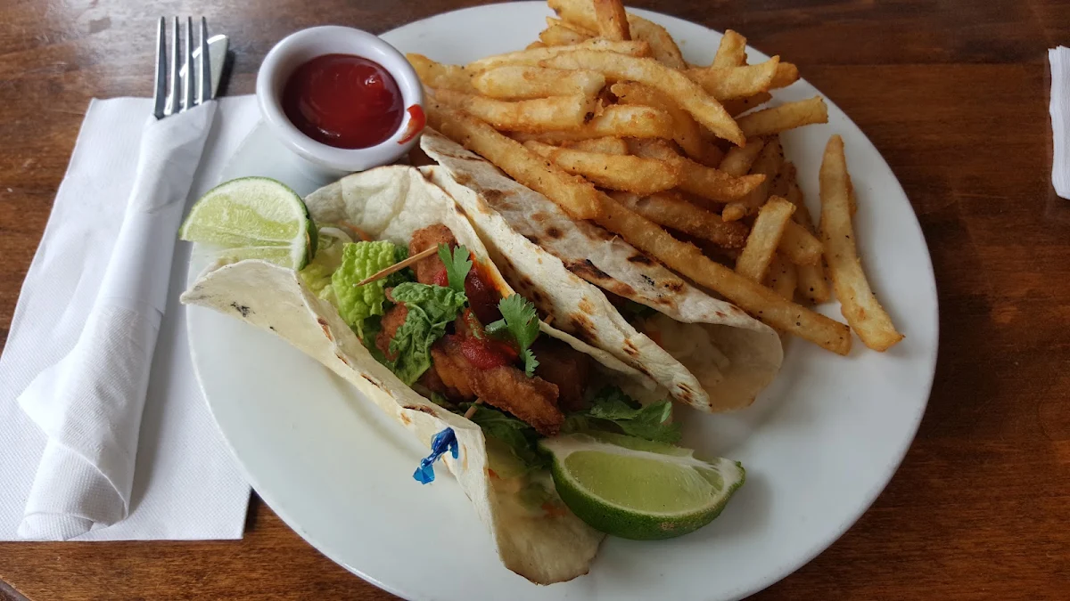 Cheese Quesadilla with French Fries