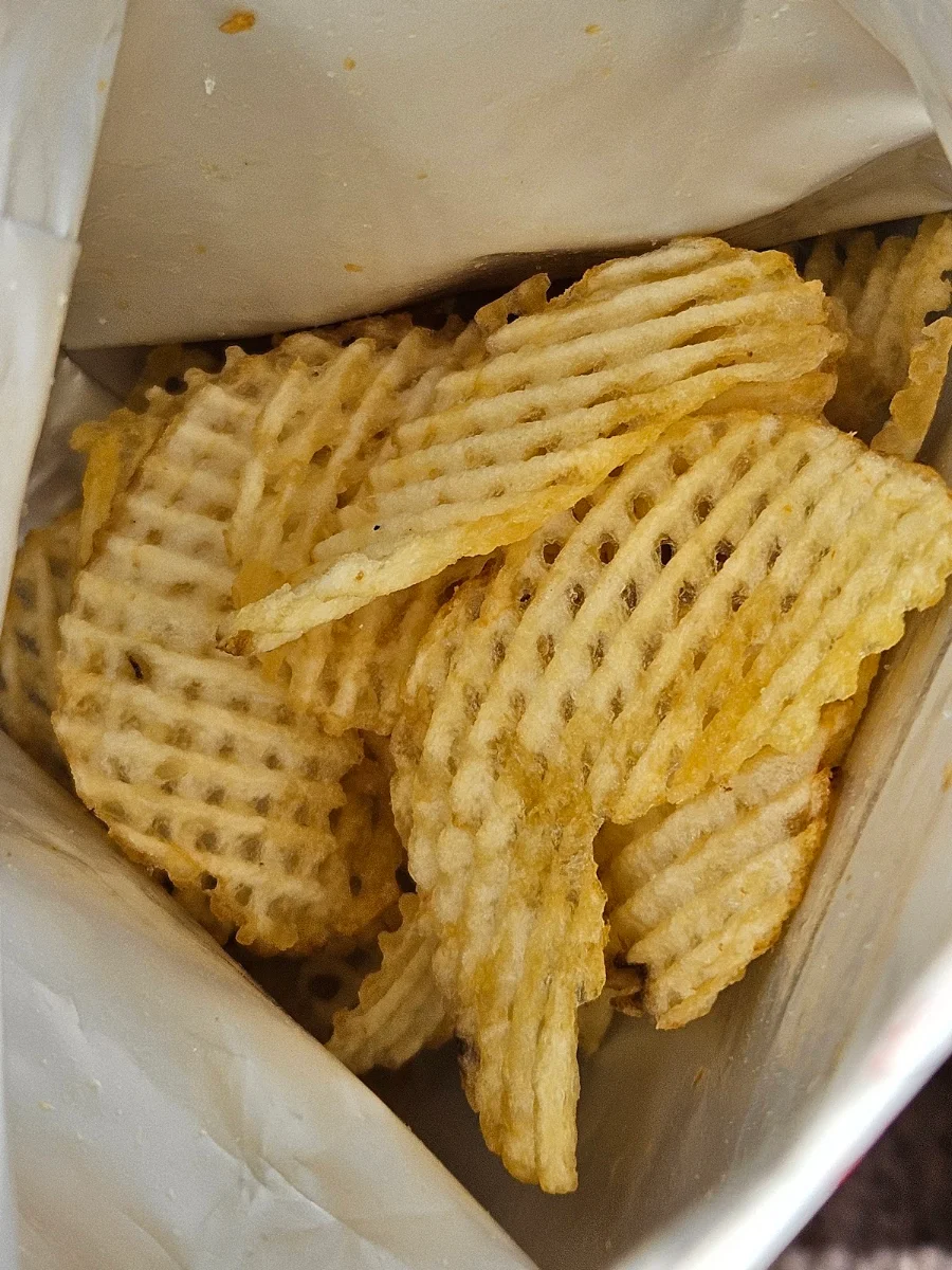 Waffle Potato Chips