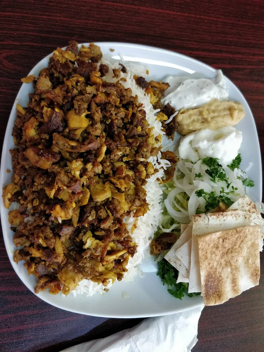 Mixed Plate, Afghan Turkish Cuisine