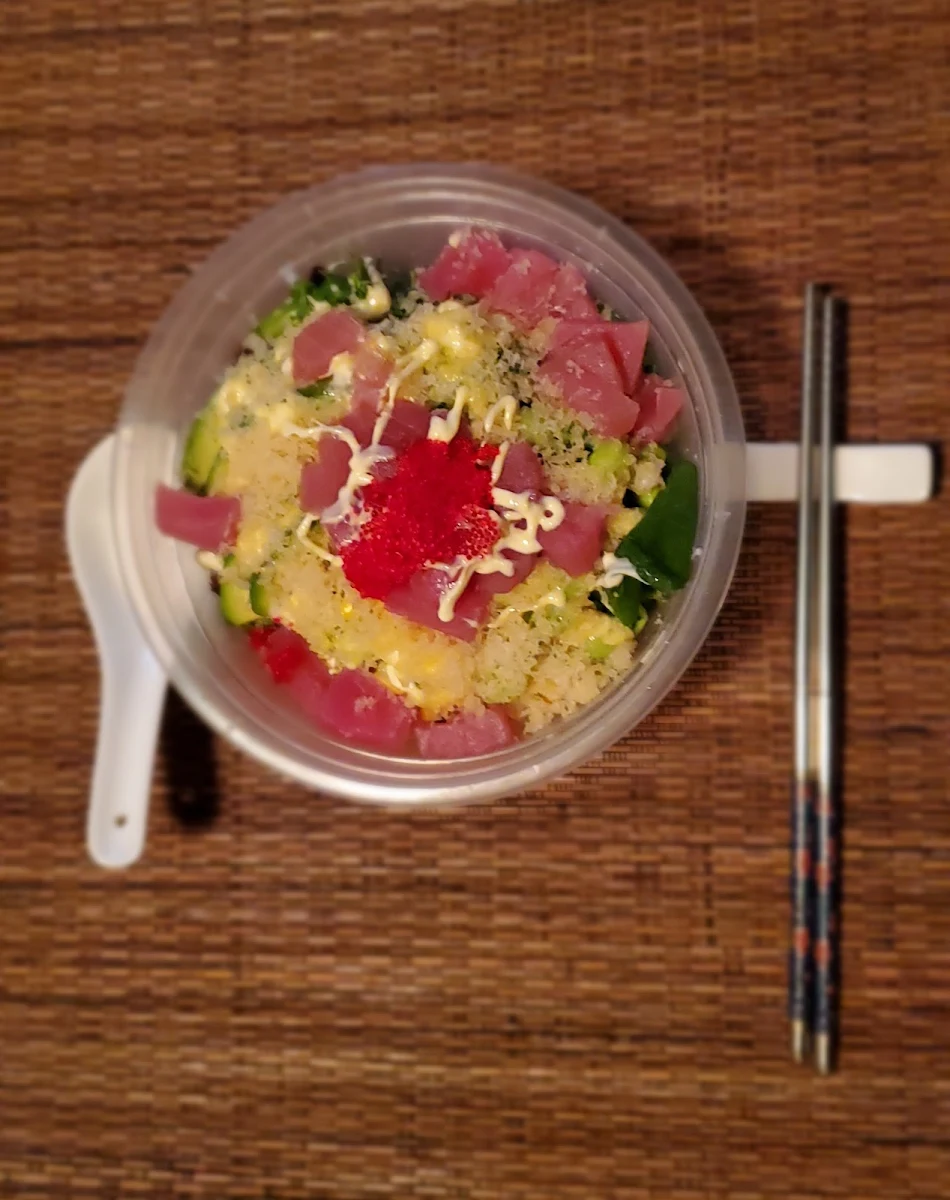Ahi Tuna Poke Bowl