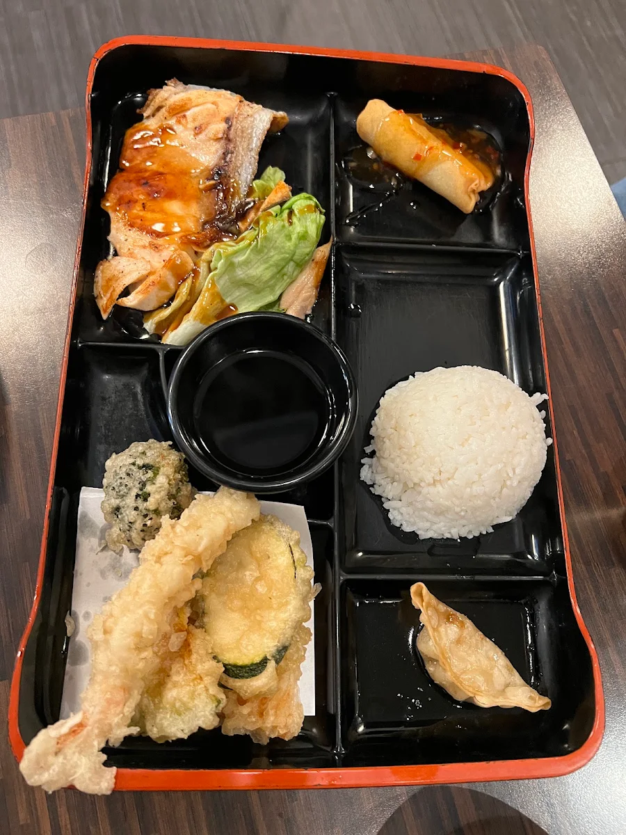 Salmon Bento Box