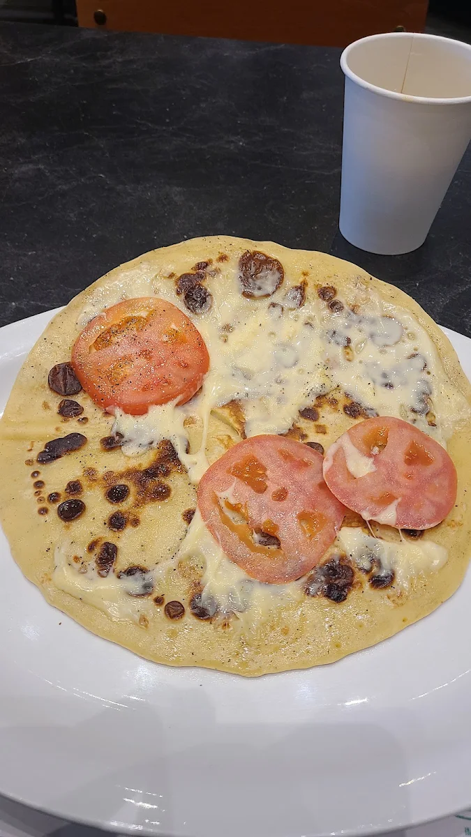 Crepes Aux Tomates Fromage Blanc
