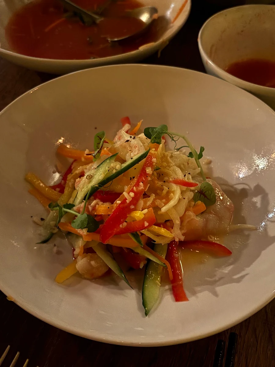 mustard ceviche 겨자 냉채