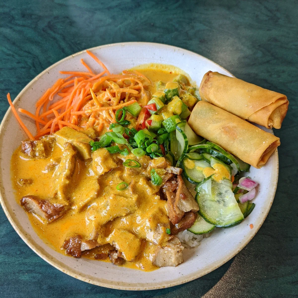 Peanut Satay Bowl