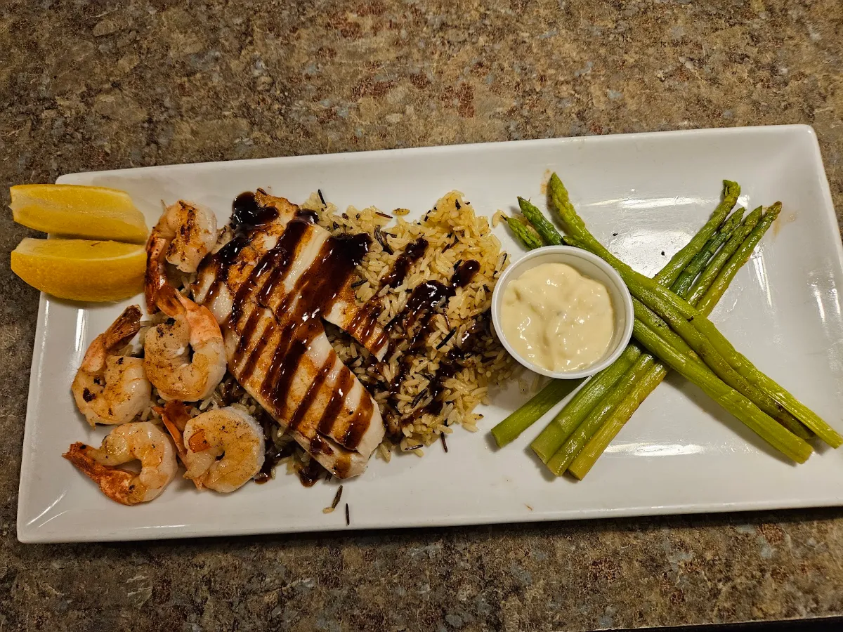 Grilled Tilapia & Shrimp