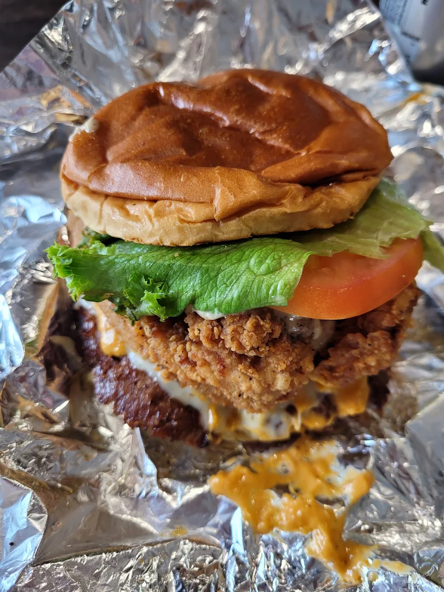 Warrior Burger and Fries