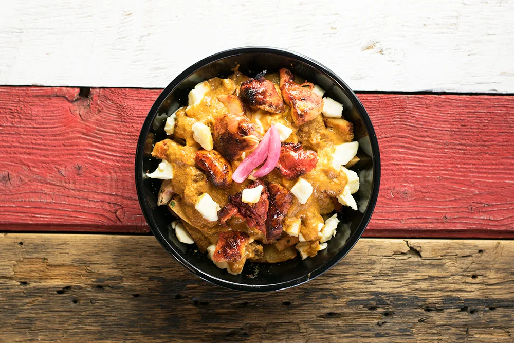 Butter Chicken Poutine