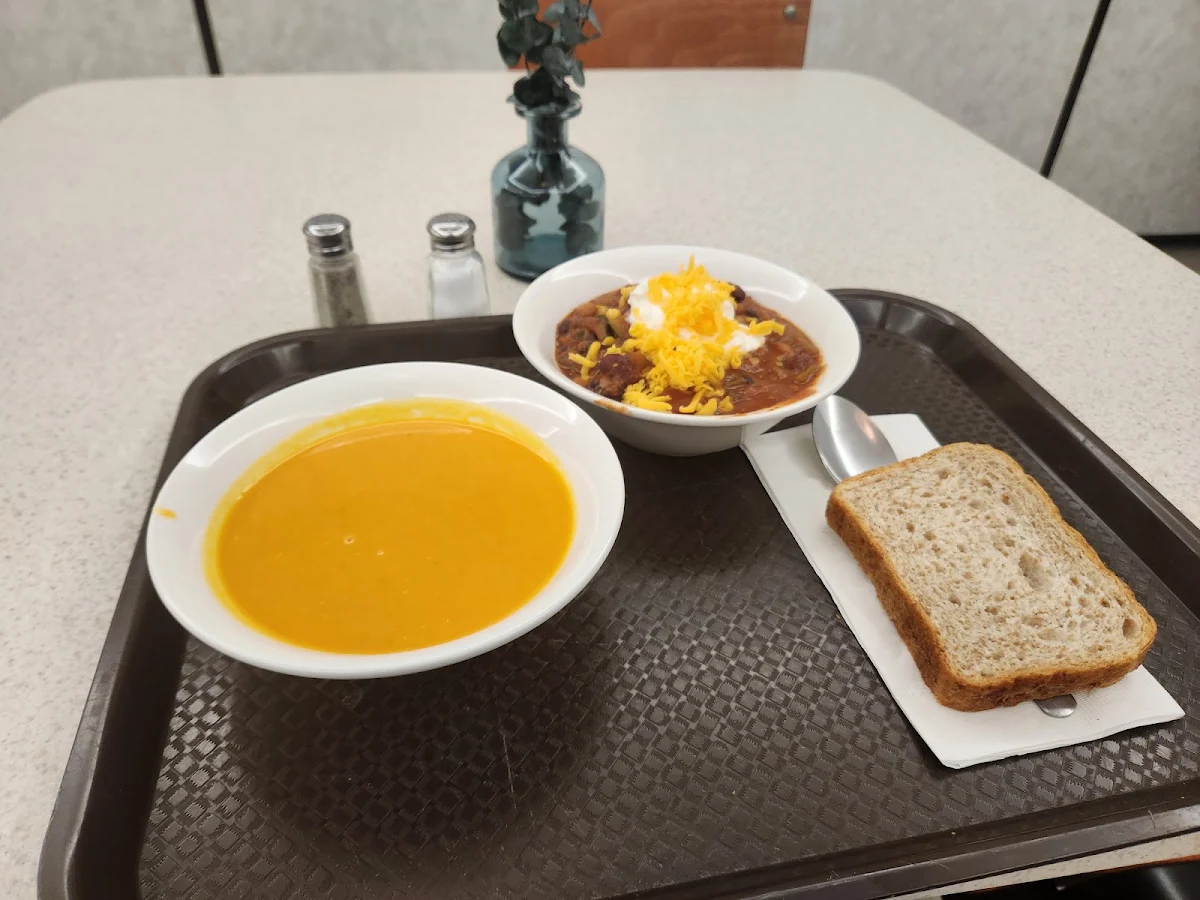 Vegetarian Chilly with Sweet Potato Carrot Soup