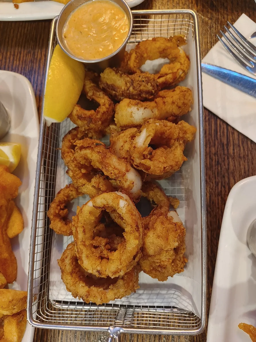 Sub Onion Rings or Salad