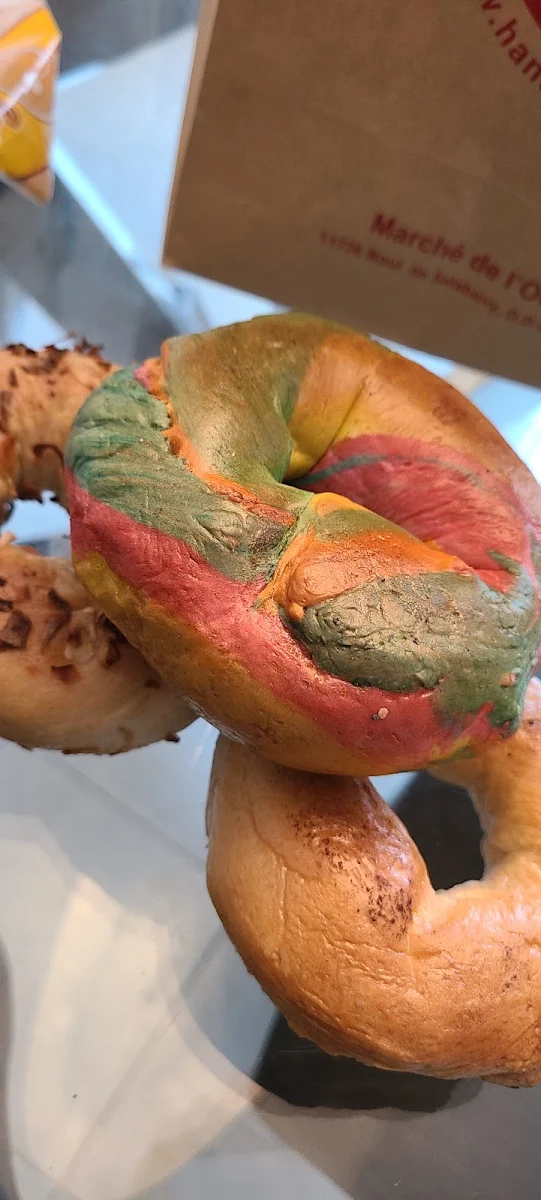 Rainbow Bagel
