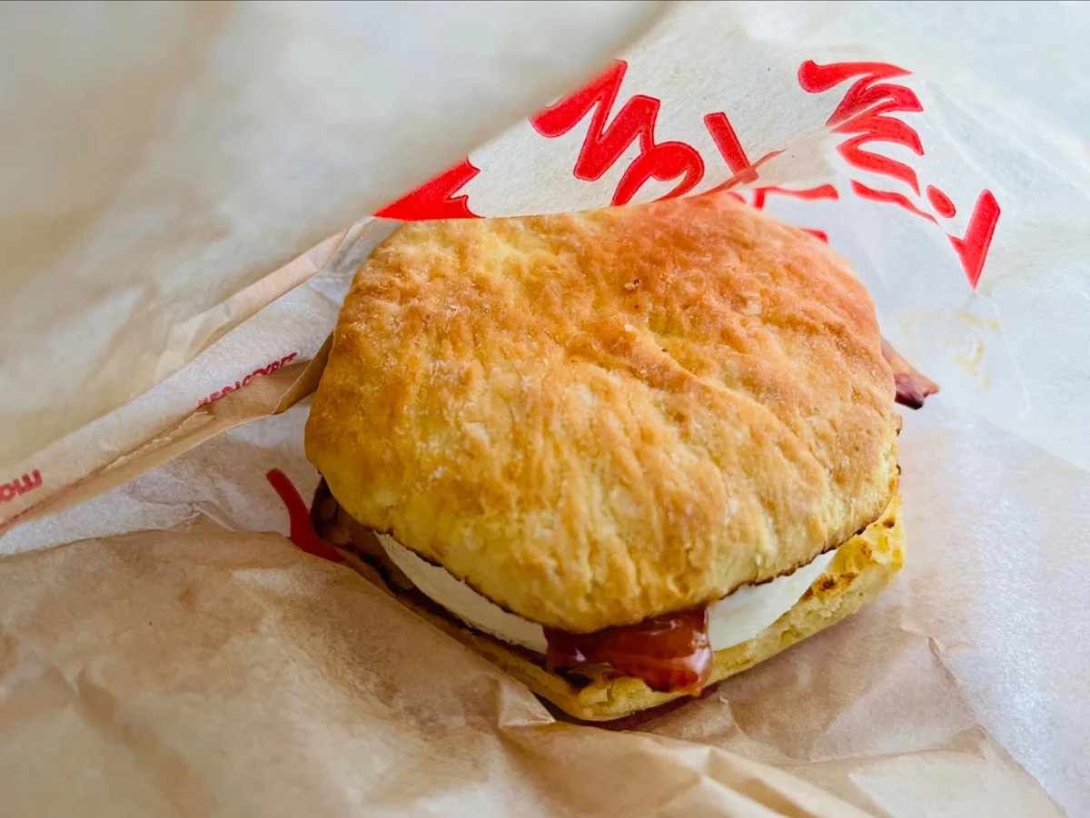 Maple Bacon Breakfast Sandwich