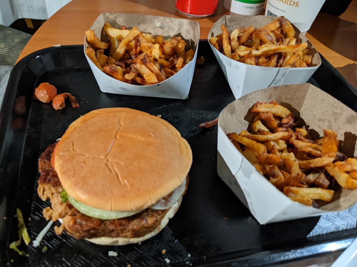 Veggie Burger Combo
