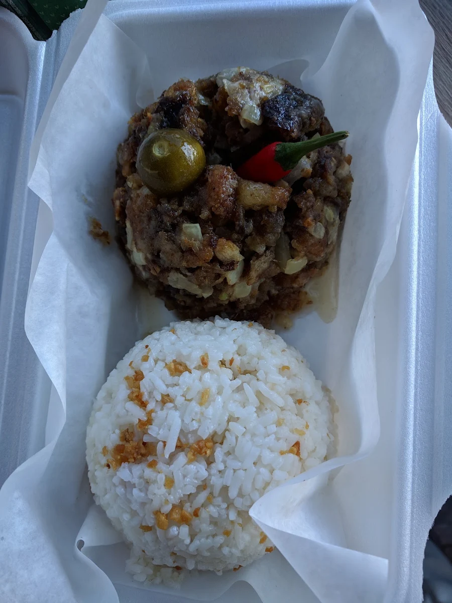 Sisig with Fried Rice