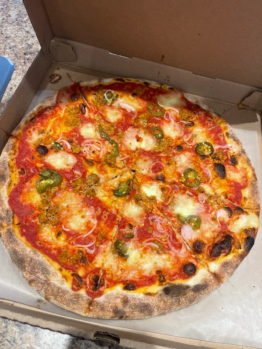New York and Pepperoni Pizza