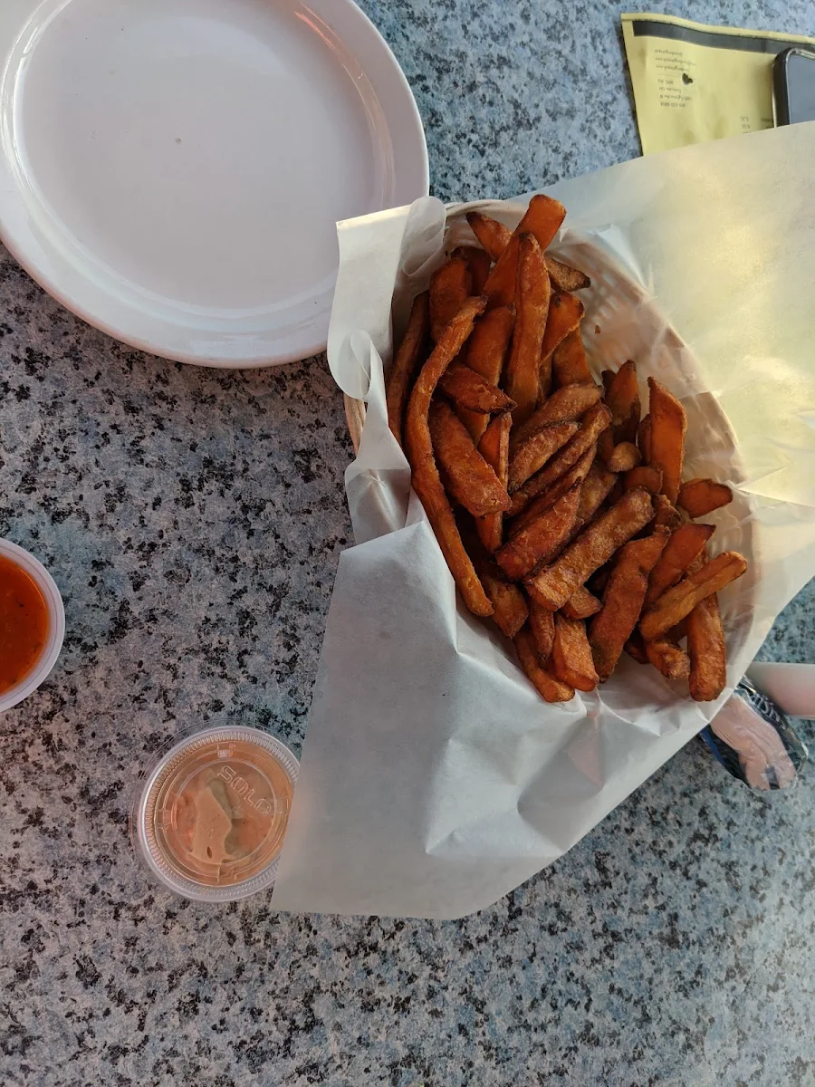 Basket of Sweet Potato Fries