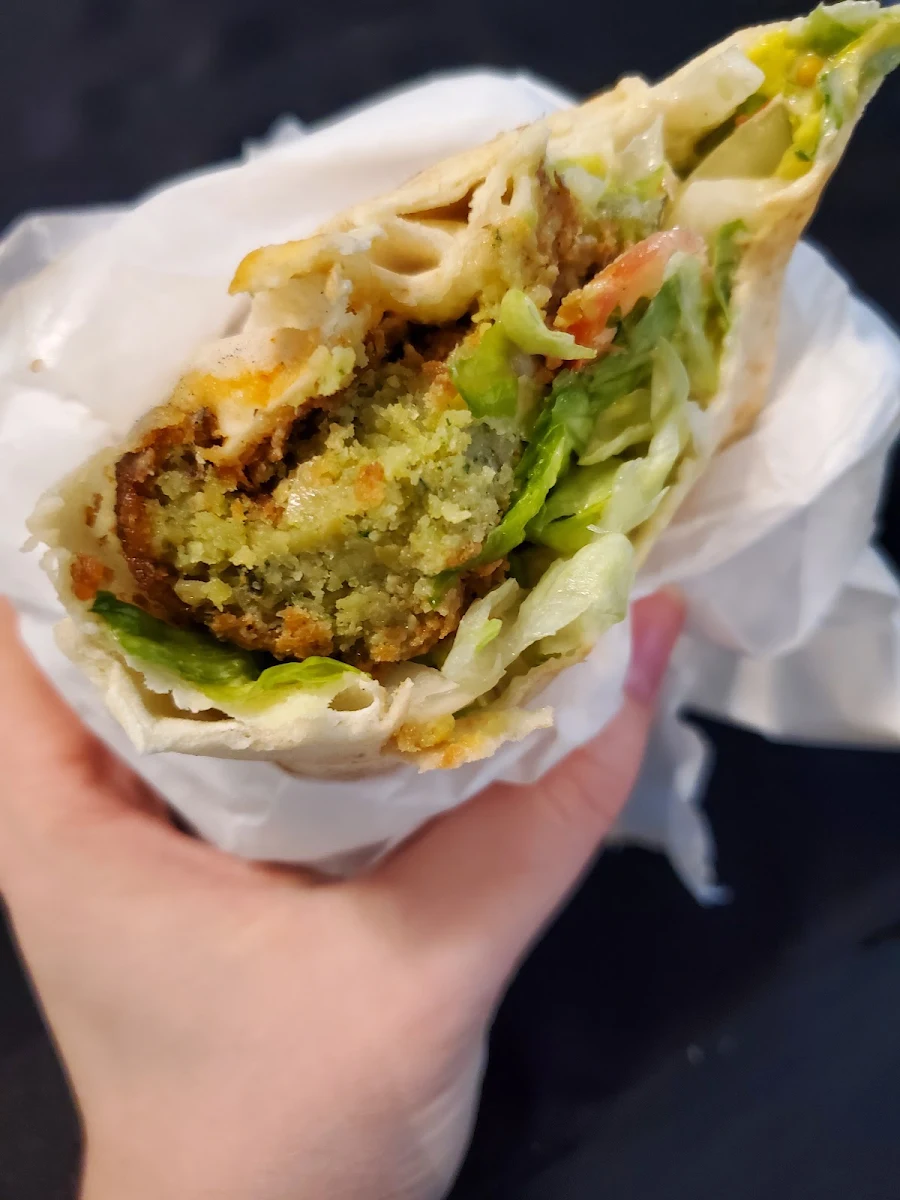 Falafel Chicken Wrap