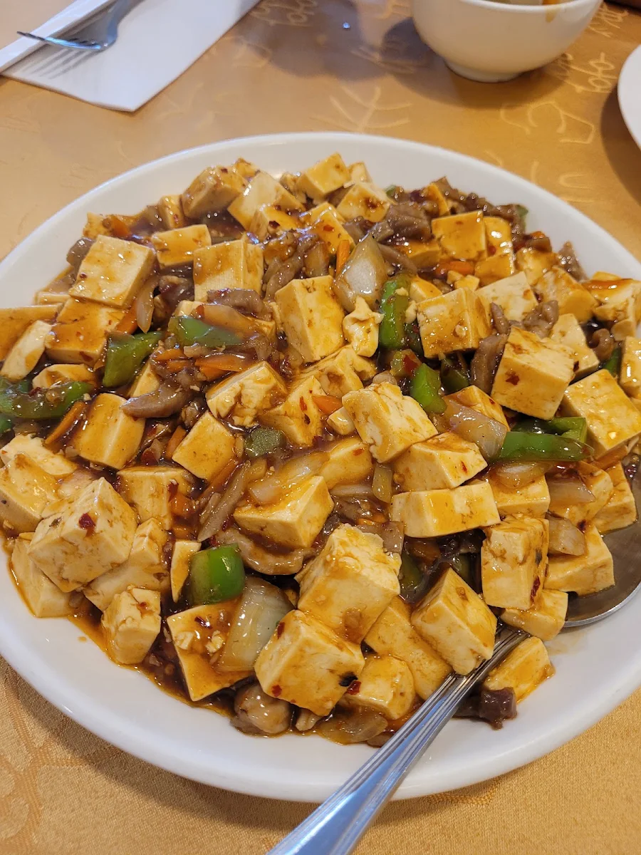 Szechuan-Style Bean Curd with Minced Pork