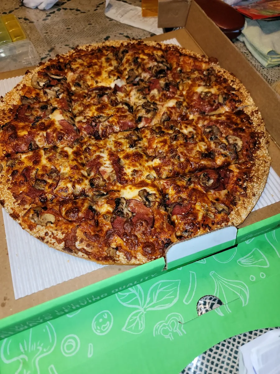 Pepperoni Mushroom Pizza