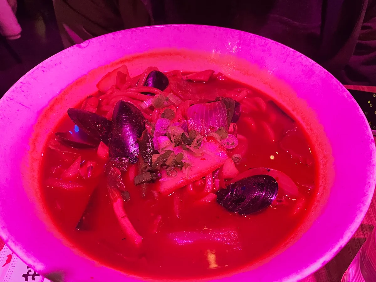Seafood Tteok-Bokki