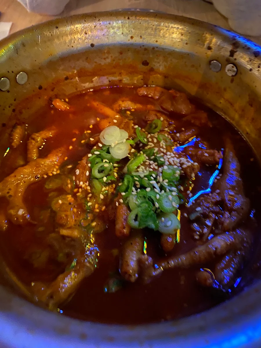 Spicy Chicken Feet Soup