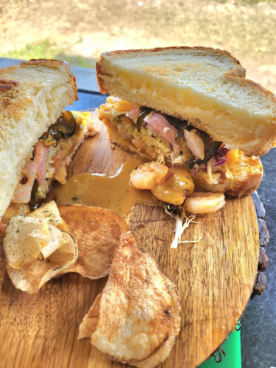 Jerk Chicken Sando