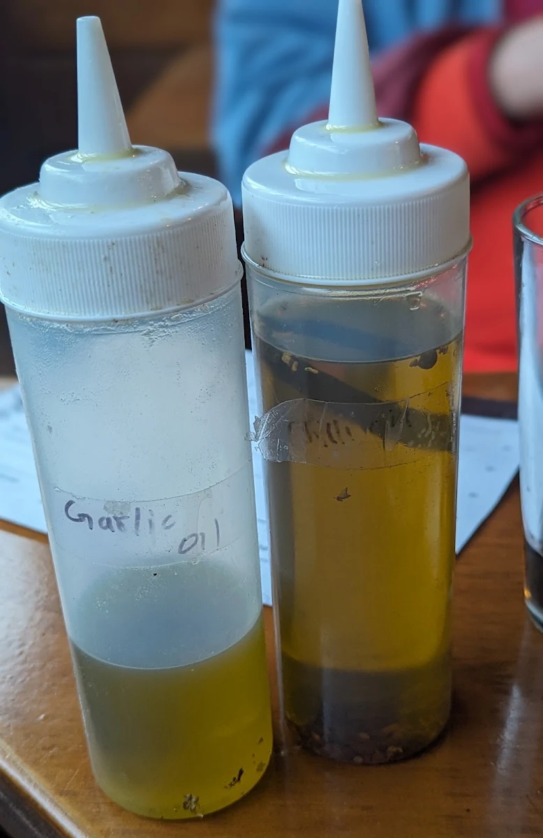 Chili Oil and Garlic Oil