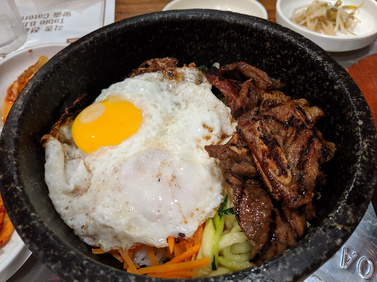 la galbi bibimbap la갈비비빔밥